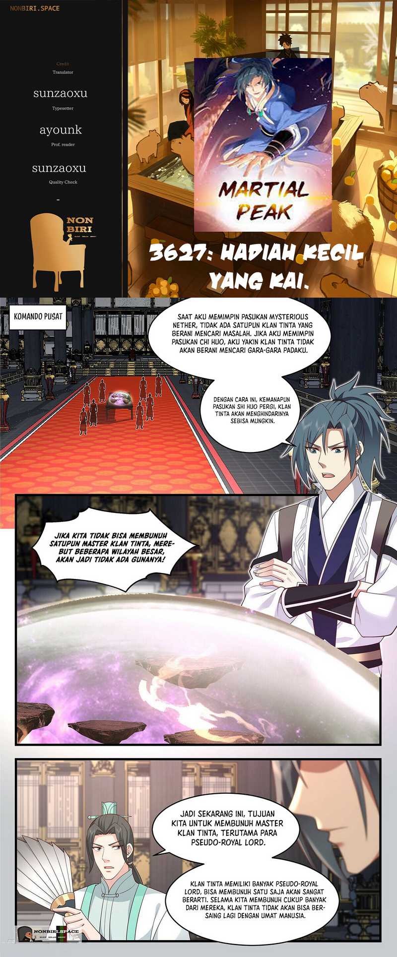 Halaman 1 dari Martial Peak Chapter 3627