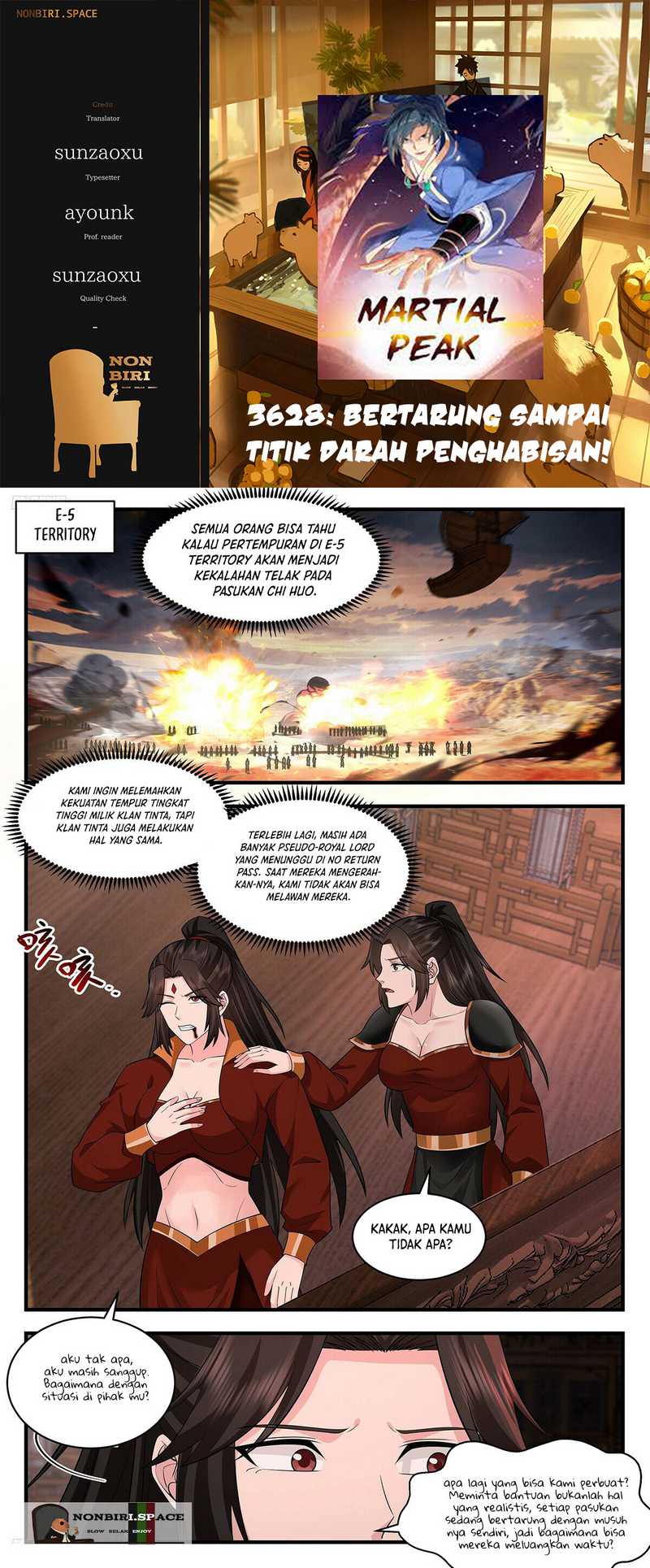 Halaman 1 dari Martial Peak Chapter 3628