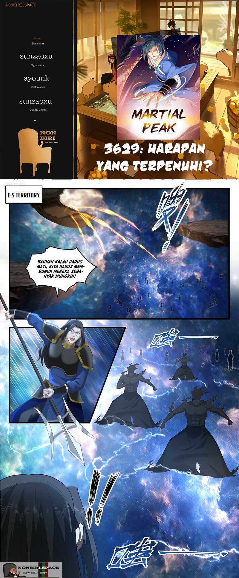 Halaman 1 dari Martial Peak Chapter 3629