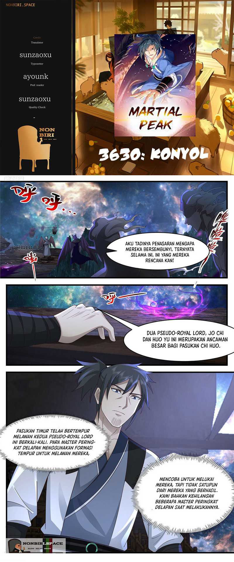 Halaman 1 dari Martial Peak Chapter 3630