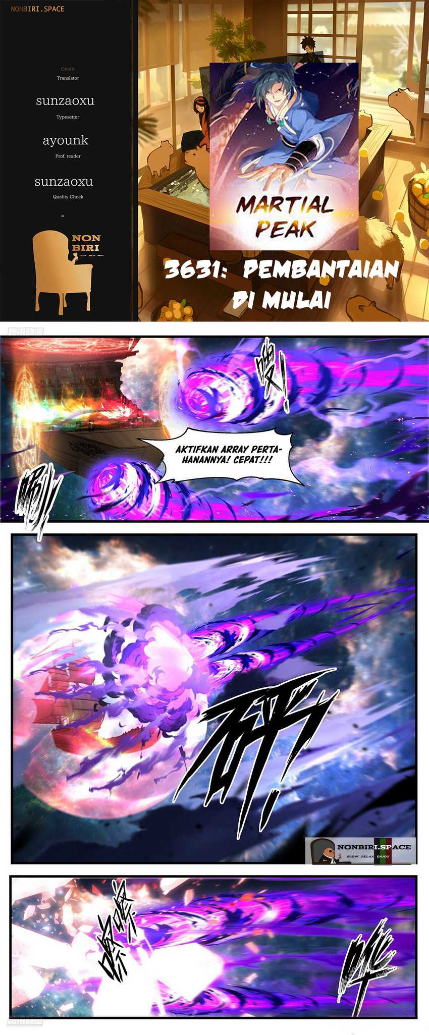 Halaman 1 dari Martial Peak Chapter 3631