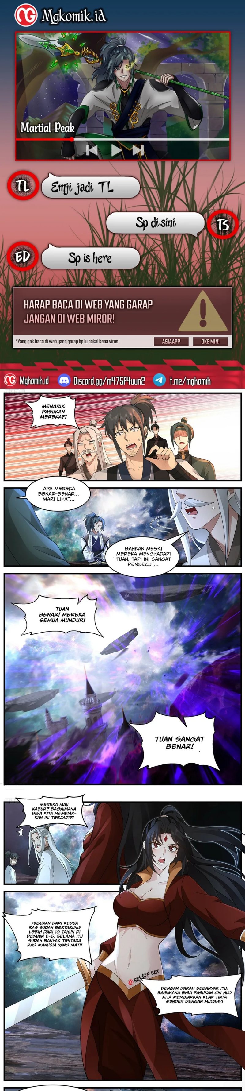 Halaman 1 dari Martial Peak Chapter 3637