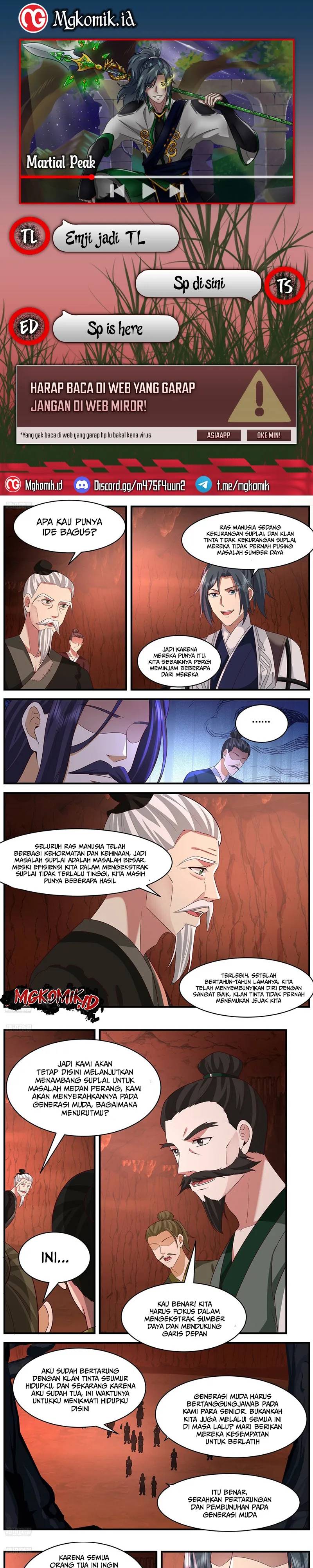 Halaman 1 dari Martial Peak Chapter 3645