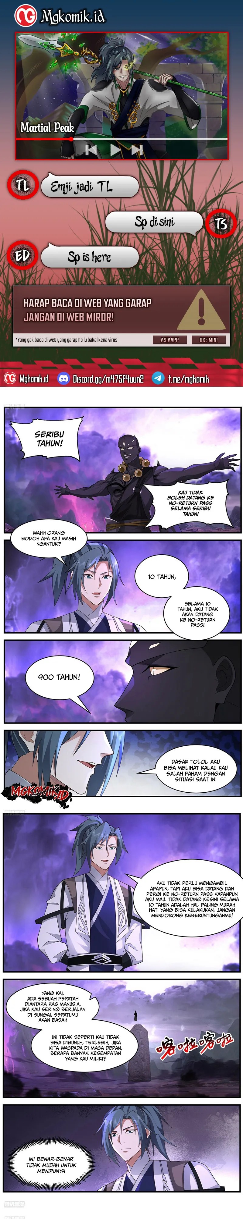 Halaman 1 dari Martial Peak Chapter 3648