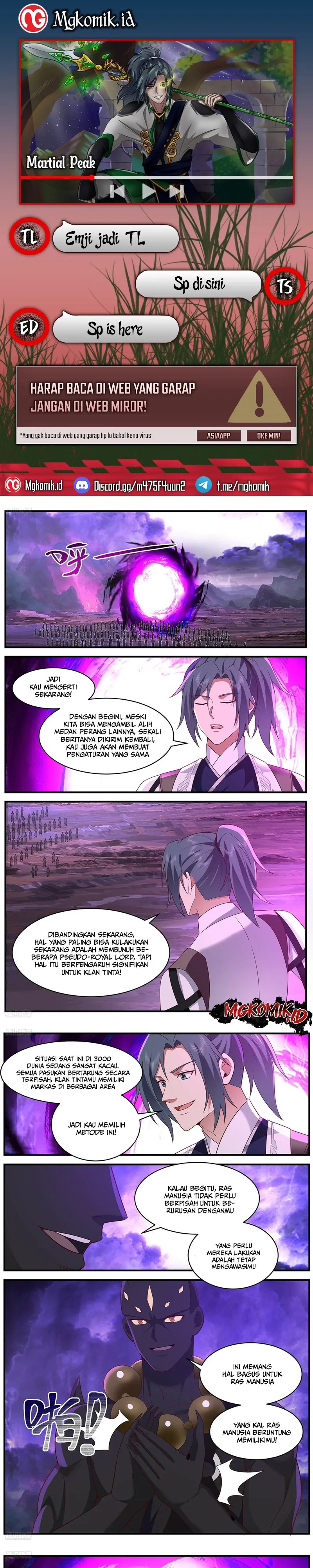 Halaman 1 dari Martial Peak Chapter 3650