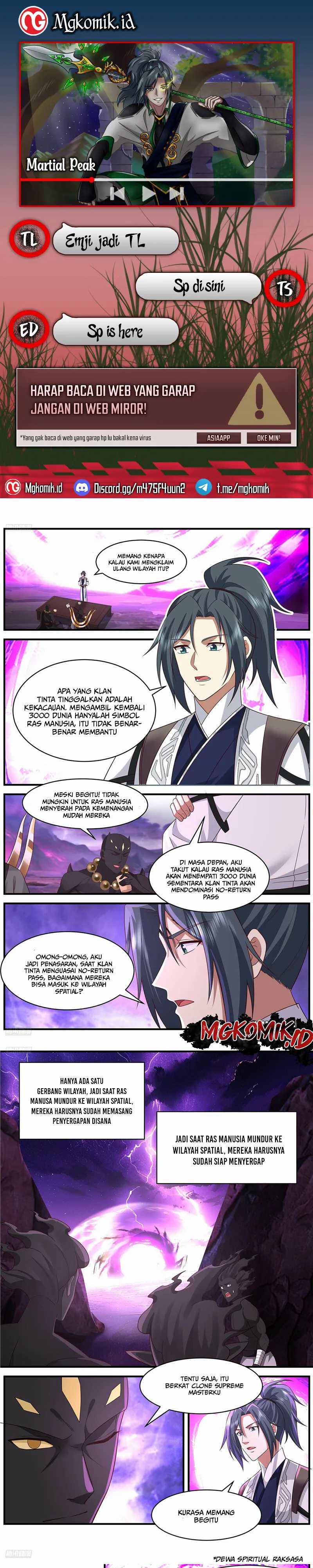 Halaman 1 dari Martial Peak Chapter 3652