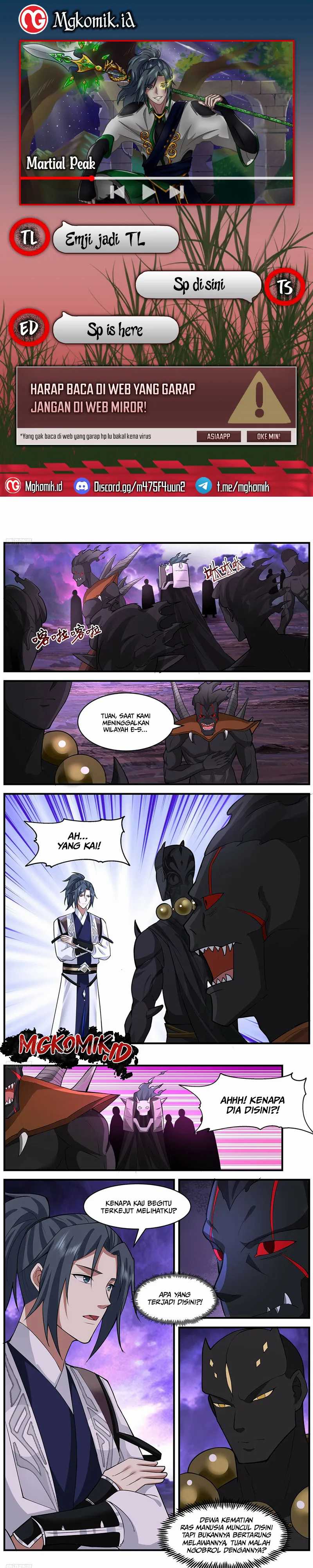 Halaman 1 dari Martial Peak Chapter 3653