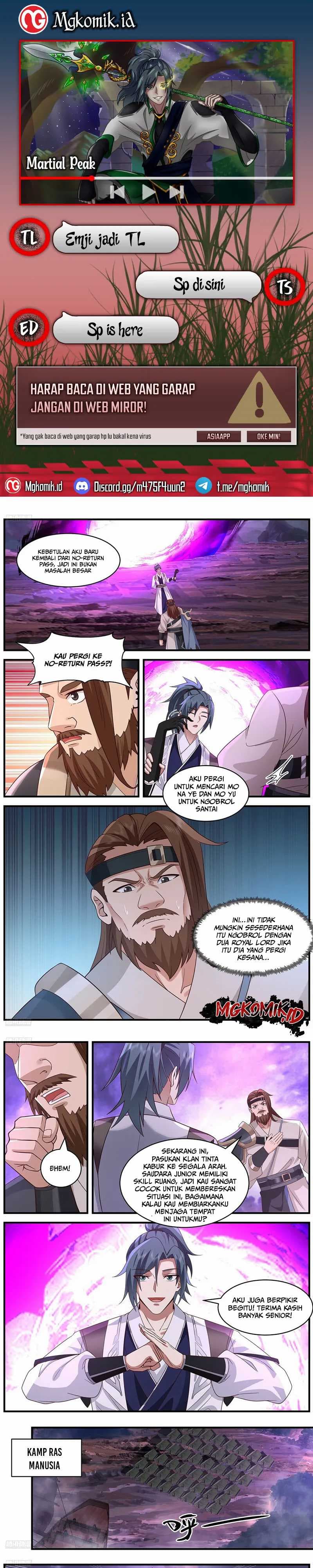 Halaman 1 dari Martial Peak Chapter 3656