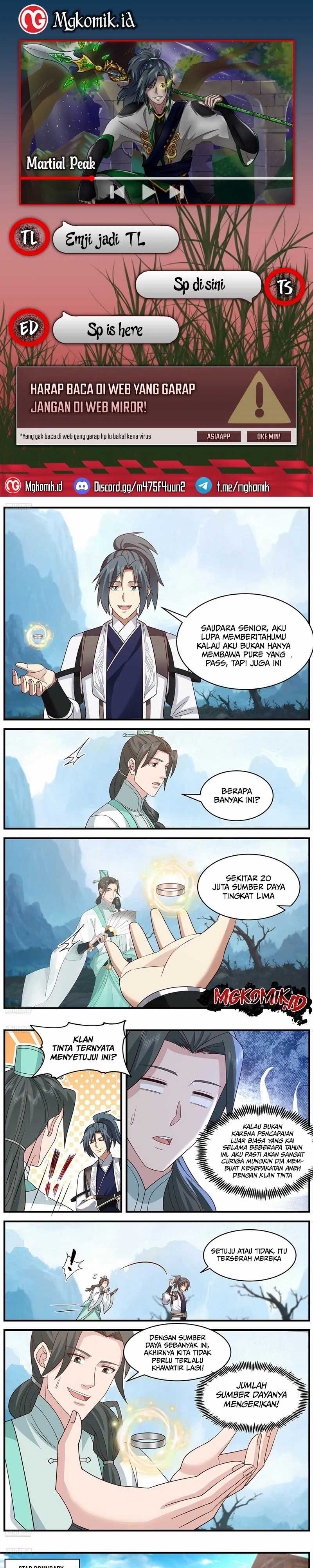 Halaman 1 dari Martial Peak Chapter 3657