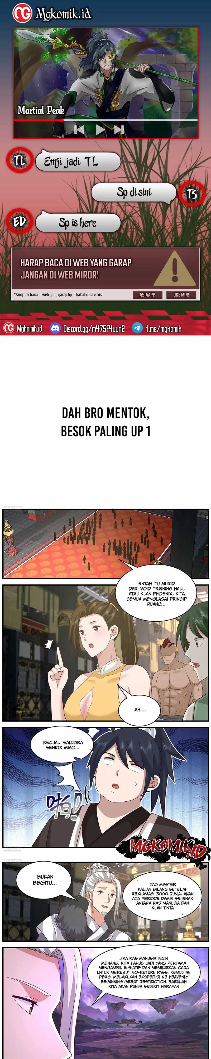 Halaman 1 dari Martial Peak Chapter 3658