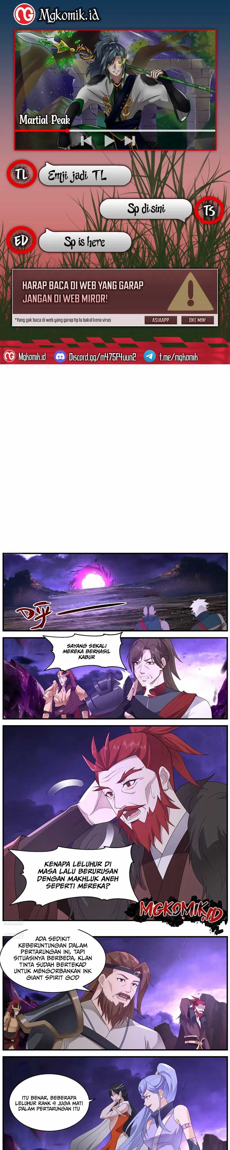 Halaman 1 dari Martial Peak Chapter 3660