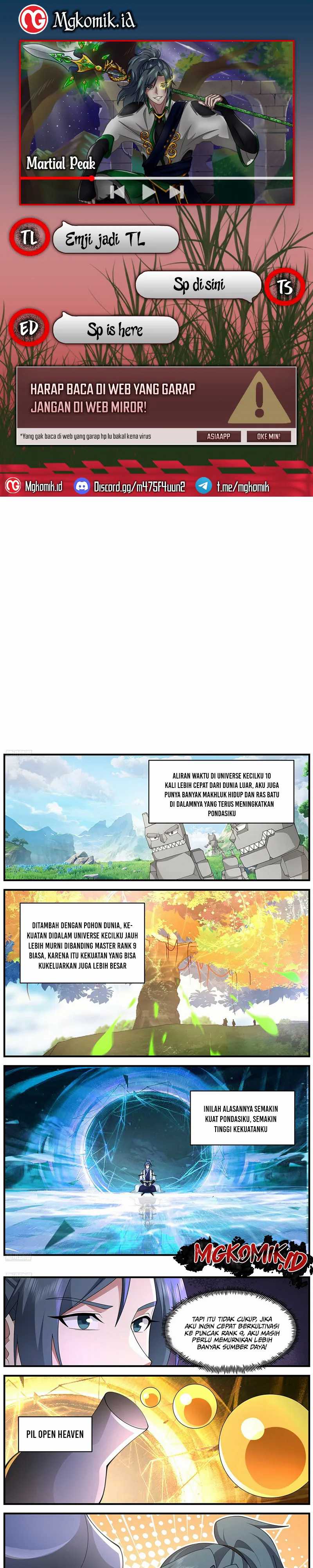 Halaman 1 dari Martial Peak Chapter 3661