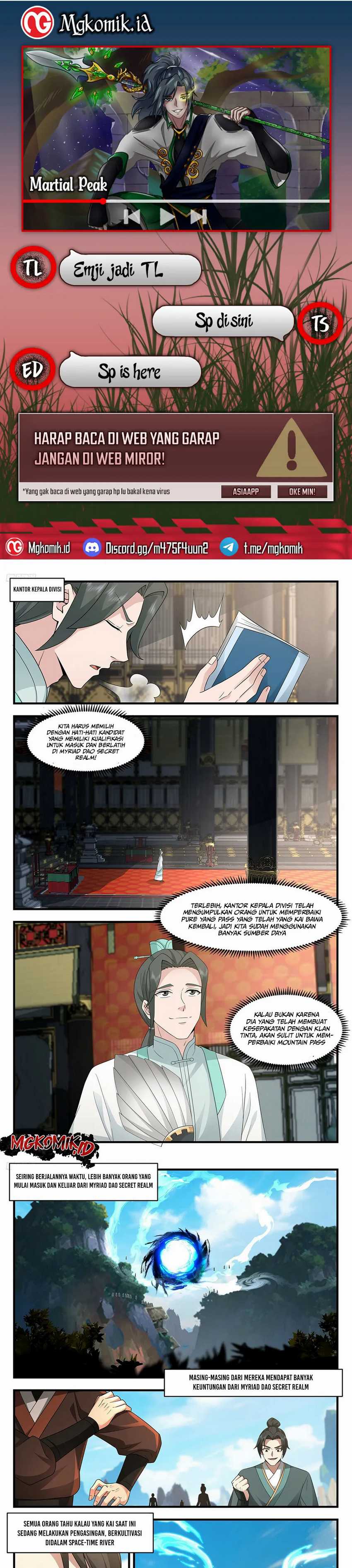 Halaman 1 dari Martial Peak Chapter 3664