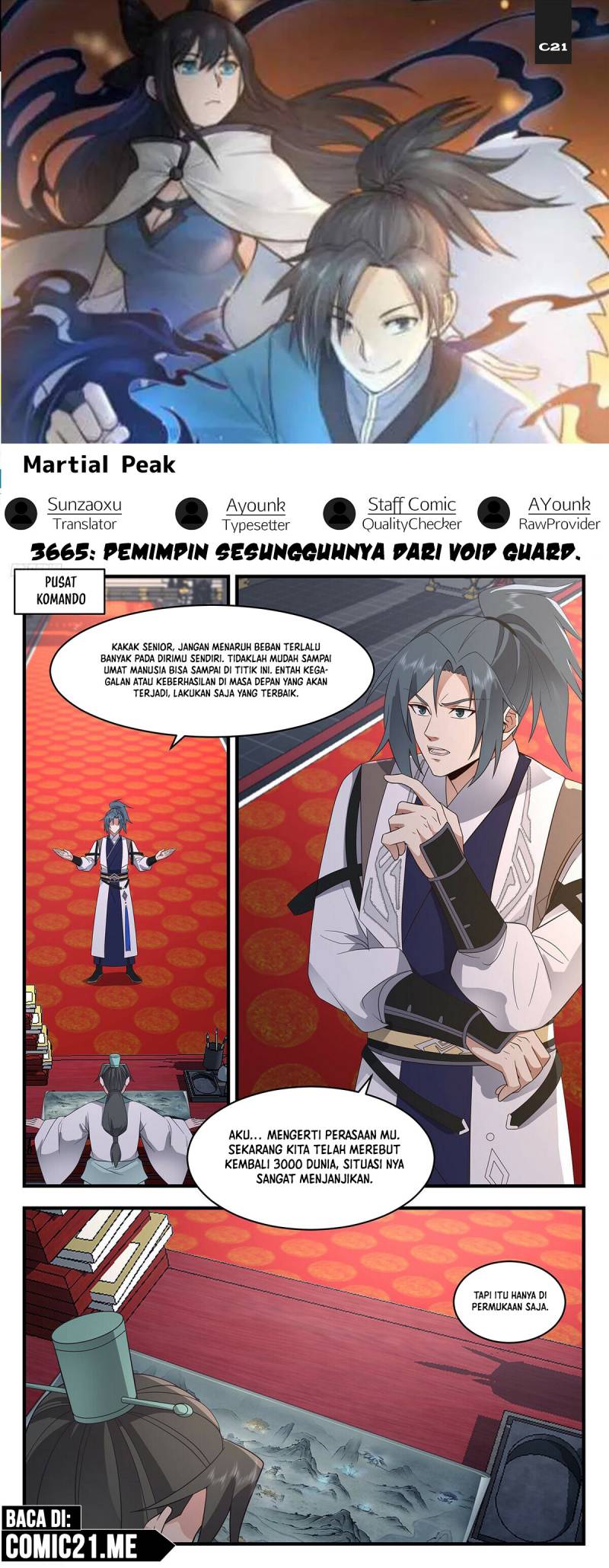 Halaman 1 dari Martial Peak Chapter 3665