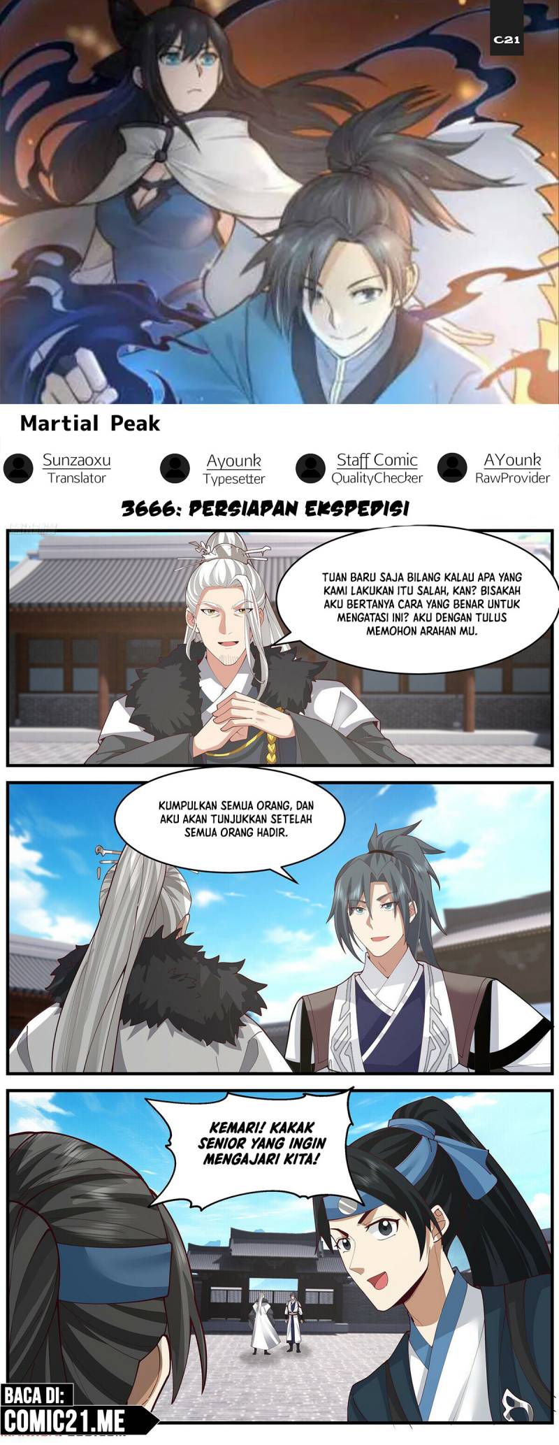 Halaman 1 dari Martial Peak Chapter 3666