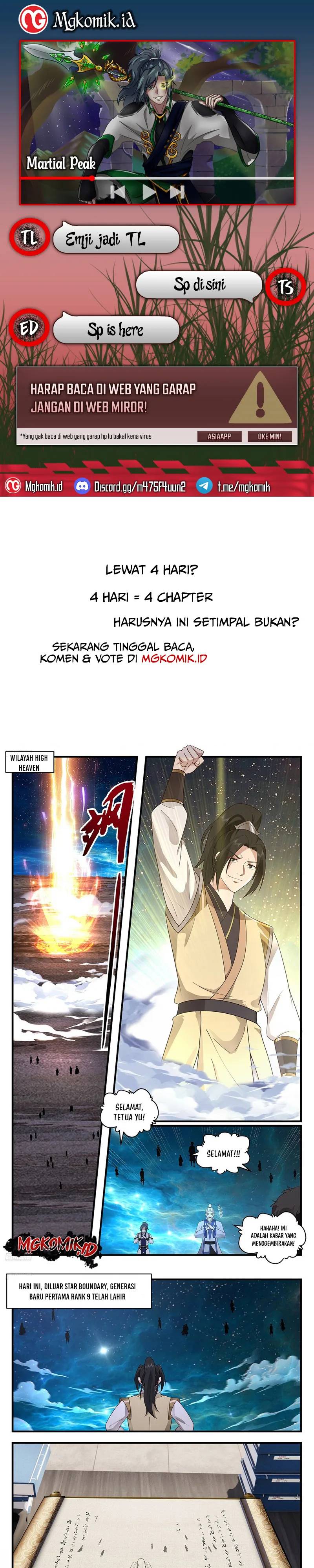 Halaman 1 dari Martial Peak Chapter 3668
