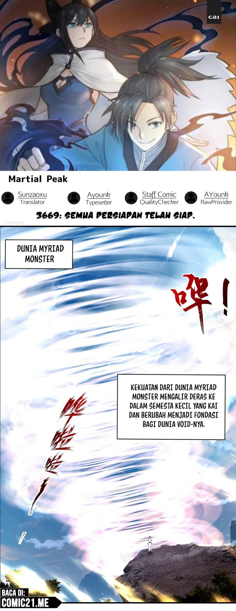 Halaman 1 dari Martial Peak Chapter 3669