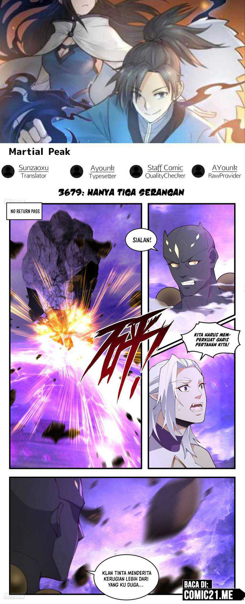 Halaman 1 dari Martial Peak Chapter 3679