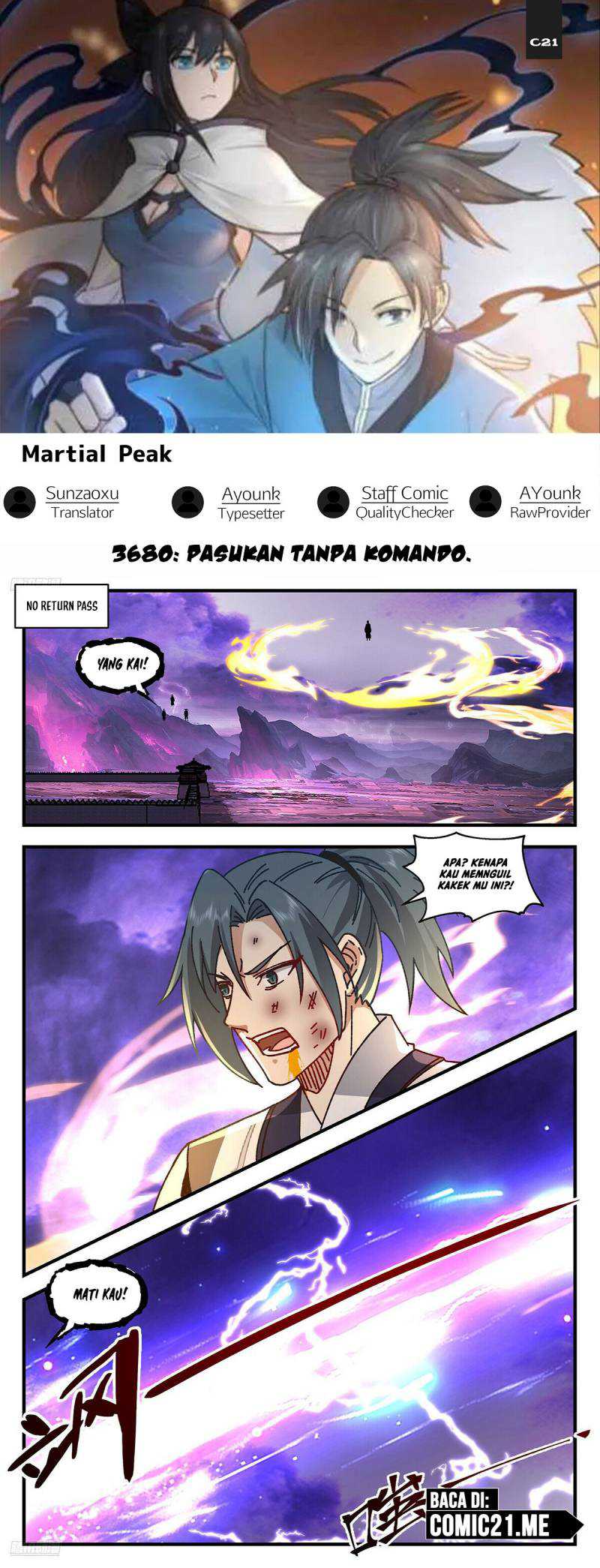Halaman 1 dari Martial Peak Chapter 3680