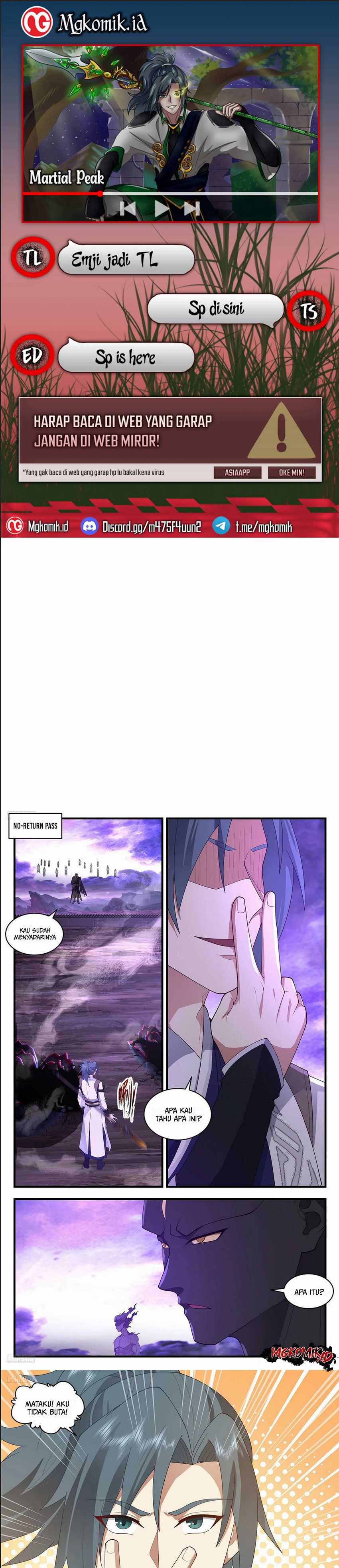 Halaman 1 dari Martial Peak Chapter 3682