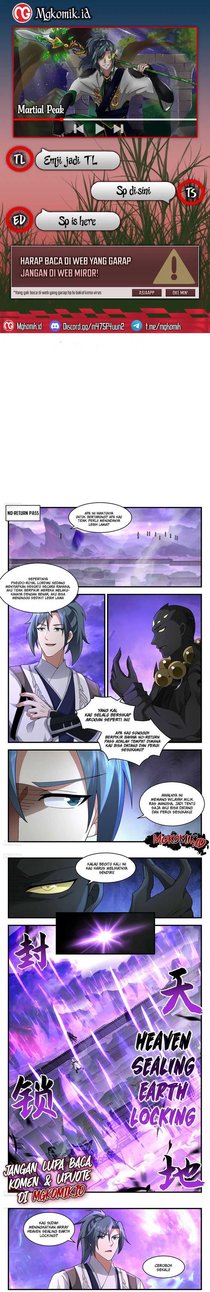 Halaman 1 dari Martial Peak Chapter 3684