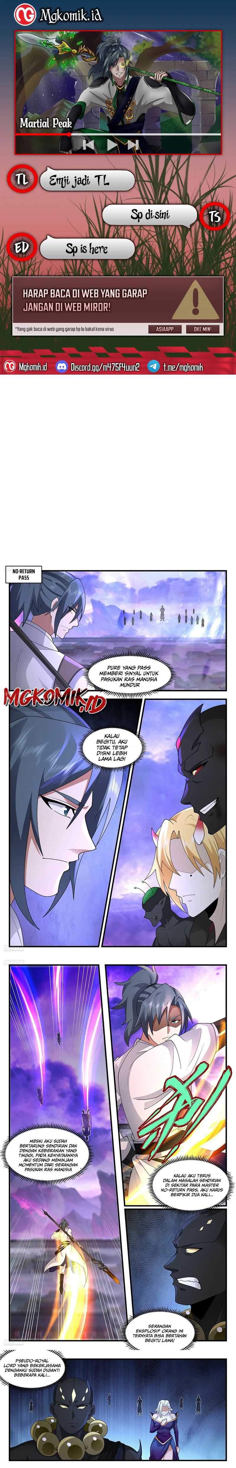 Halaman 1 dari Martial Peak Chapter 3685
