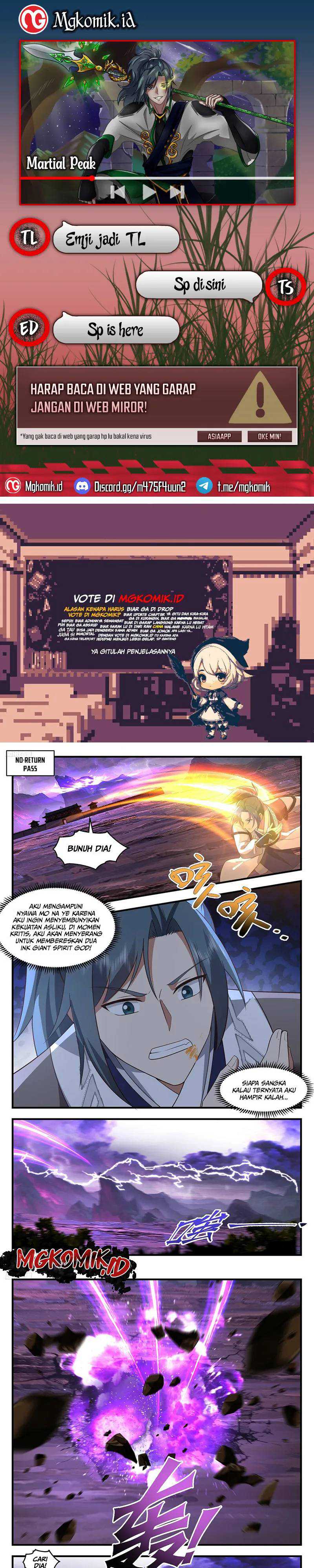 Halaman 1 dari Martial Peak Chapter 3686