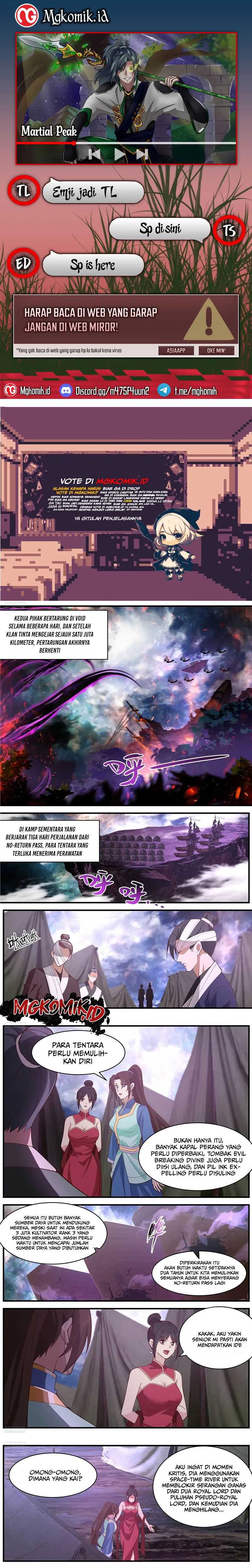 Halaman 1 dari Martial Peak Chapter 3687