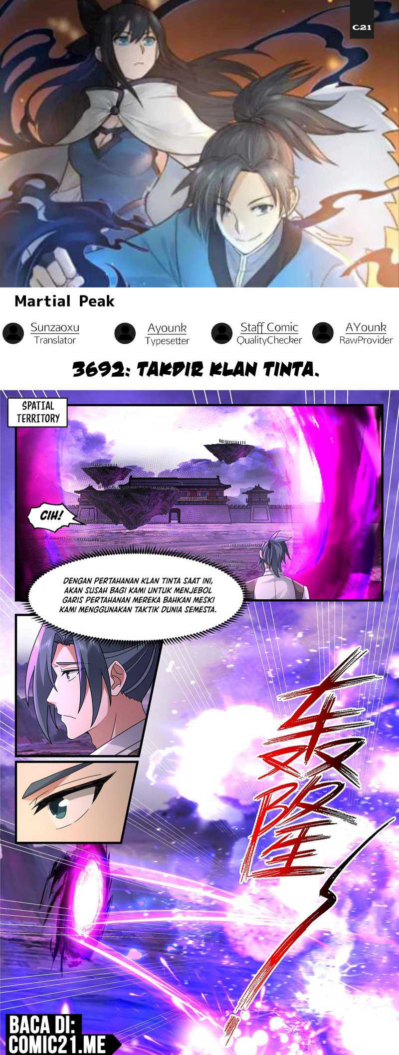 Halaman 1 dari Martial Peak Chapter 3692