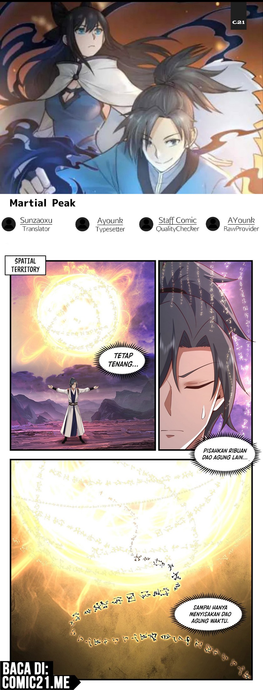 Halaman 1 dari Martial Peak Chapter 3693