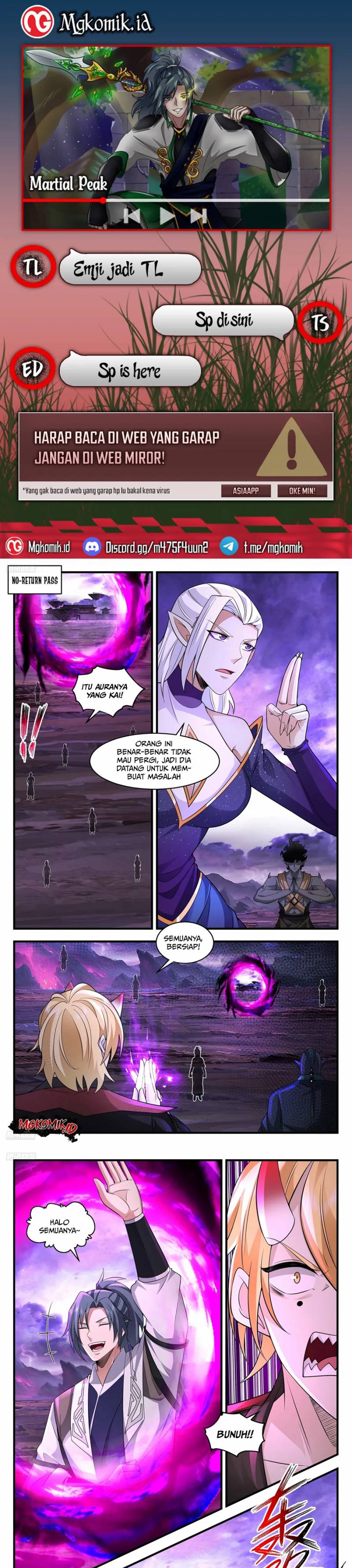 Halaman 1 dari Martial Peak Chapter 3695