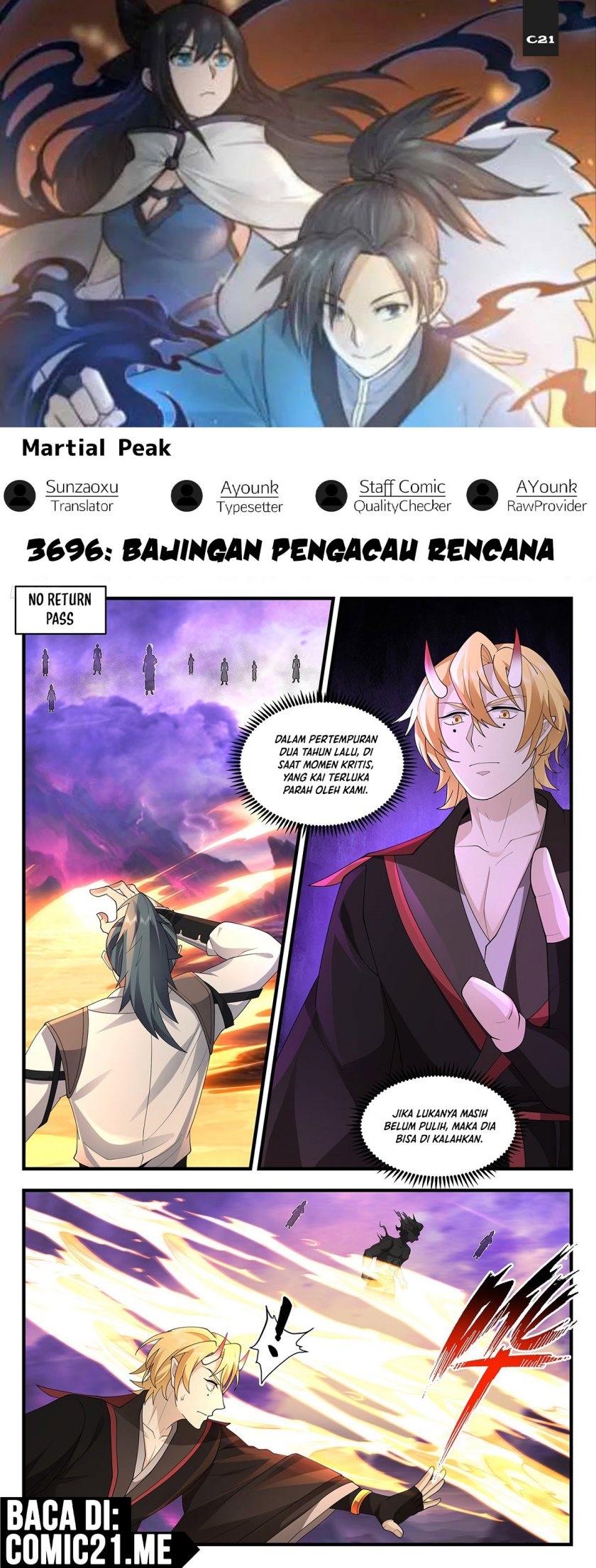 Halaman 1 dari Martial Peak Chapter 3696