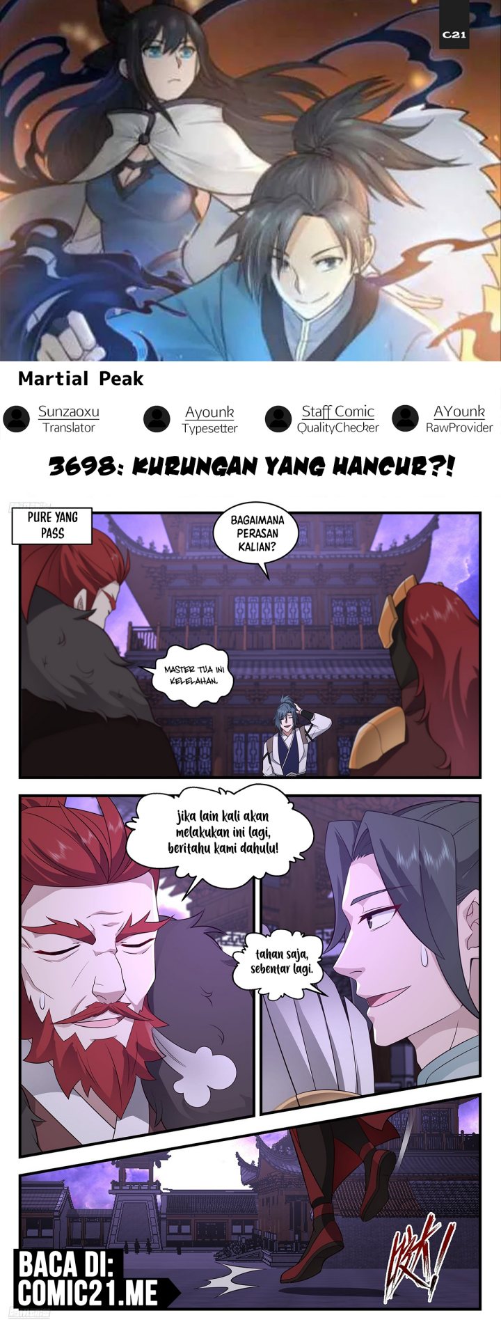 Halaman 1 dari Martial Peak Chapter 3698