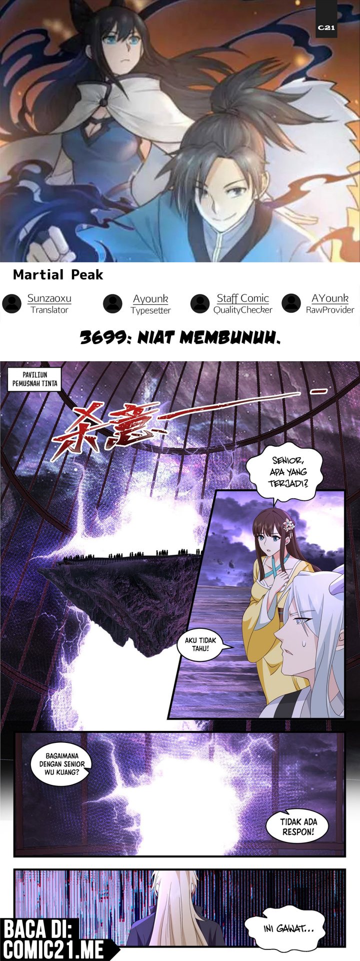 Halaman 1 dari Martial Peak Chapter 3699