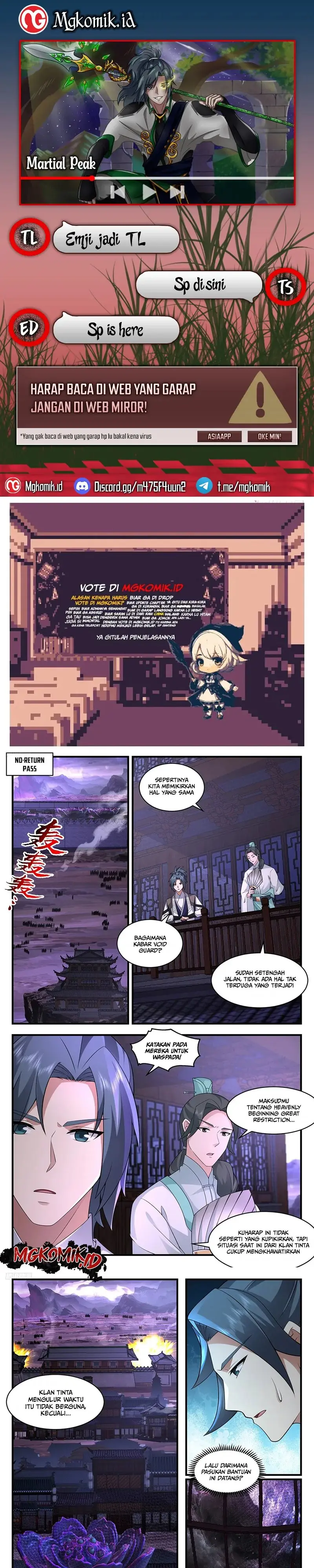 Halaman 1 dari Martial Peak Chapter 3703