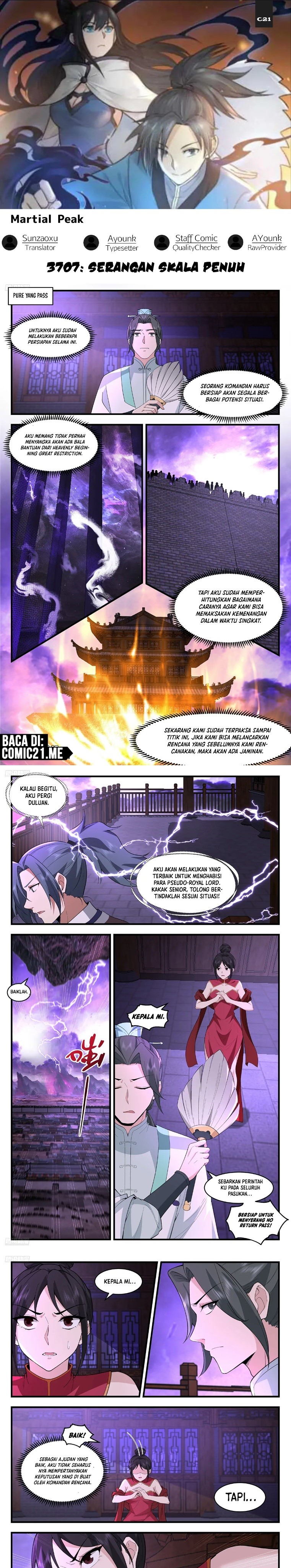 Halaman 1 dari Martial Peak Chapter 3707