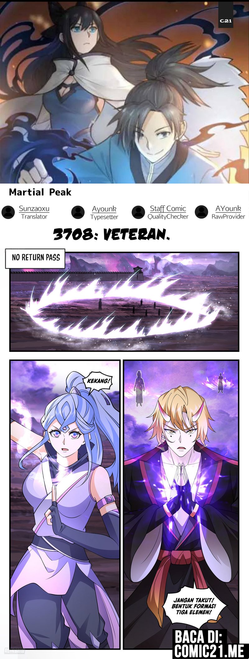 Halaman 1 dari Martial Peak Chapter 3708