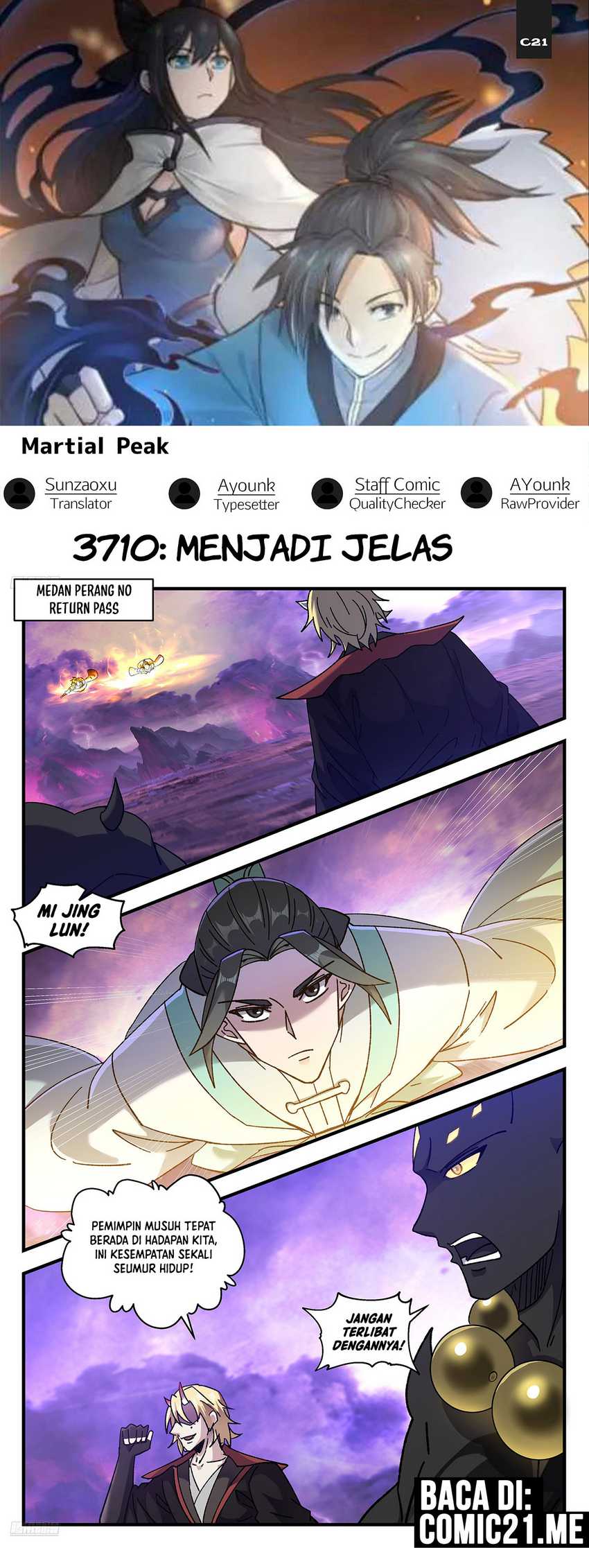 Halaman 1 dari Martial Peak Chapter 3710
