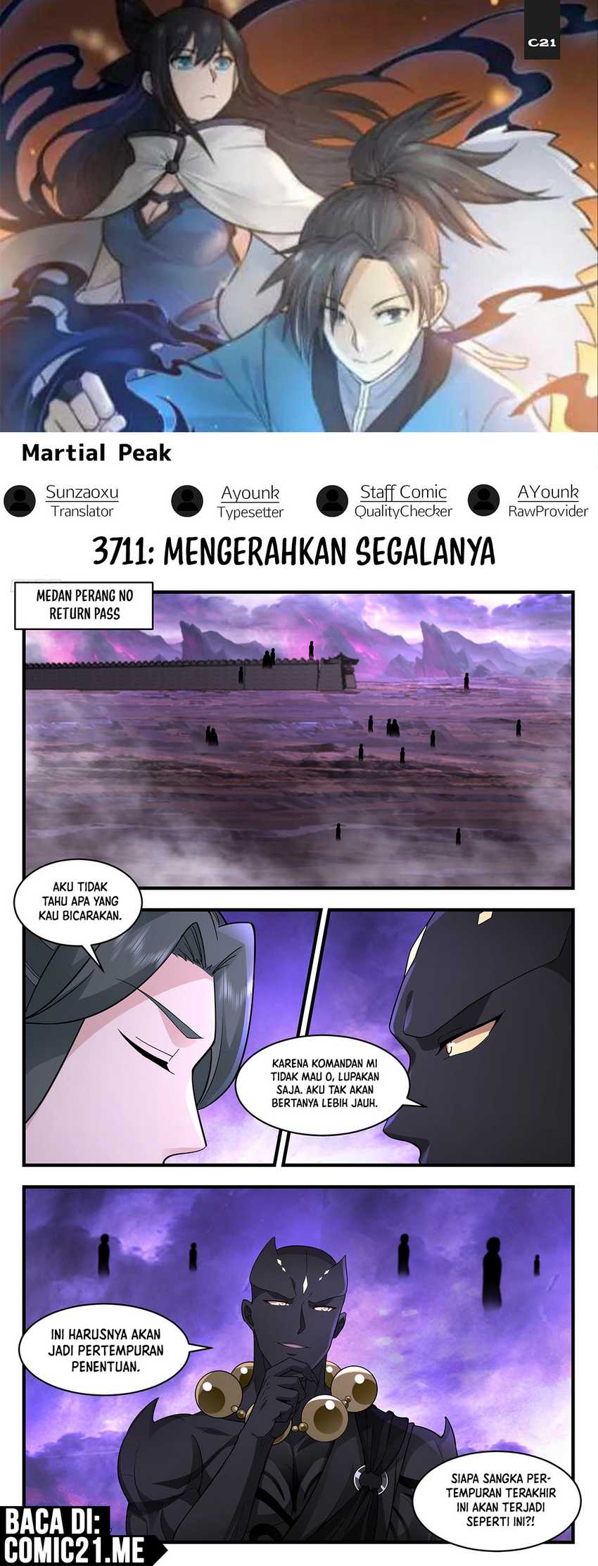 Halaman 1 dari Martial Peak Chapter 3711