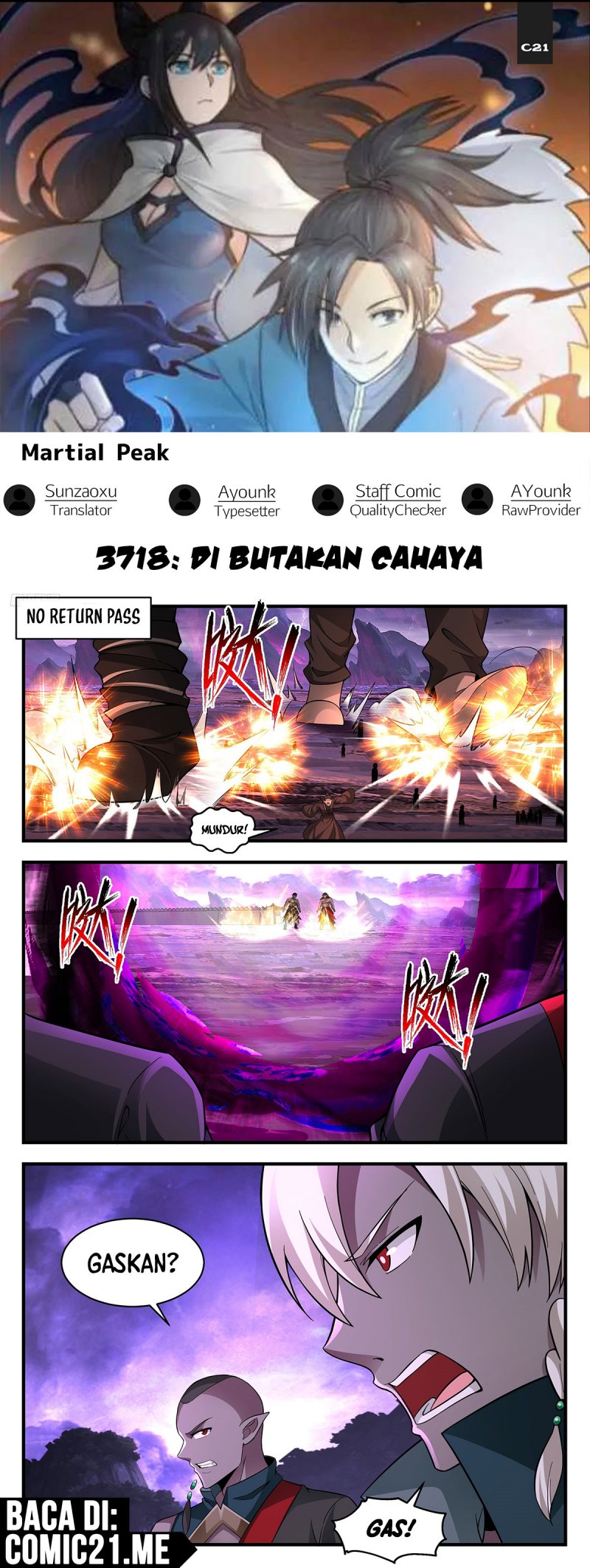 Halaman 1 dari Martial Peak Chapter 3712