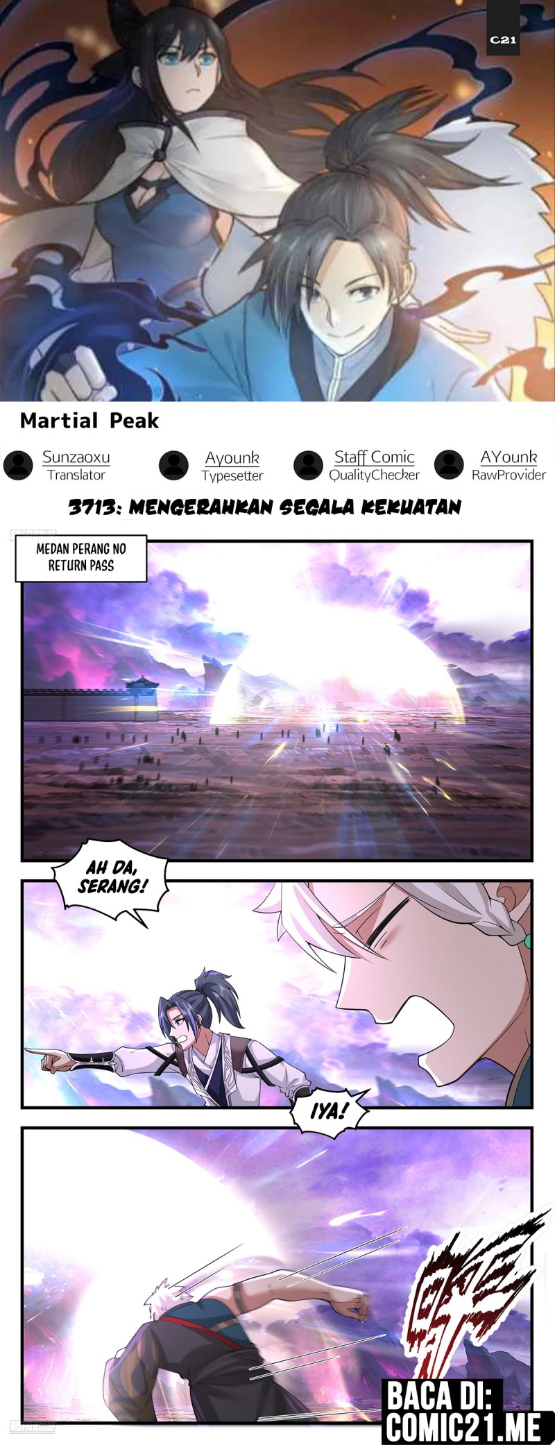 Halaman 1 dari Martial Peak Chapter 3713