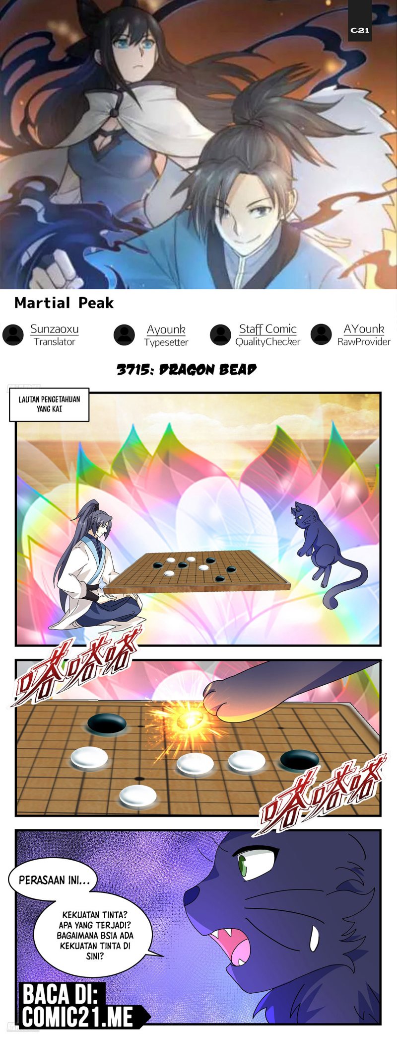 Halaman 1 dari Martial Peak Chapter 3715