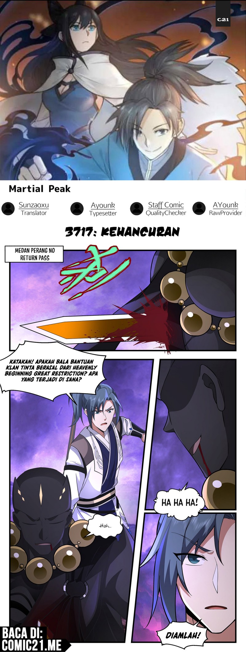 Halaman 1 dari Martial Peak Chapter 3717