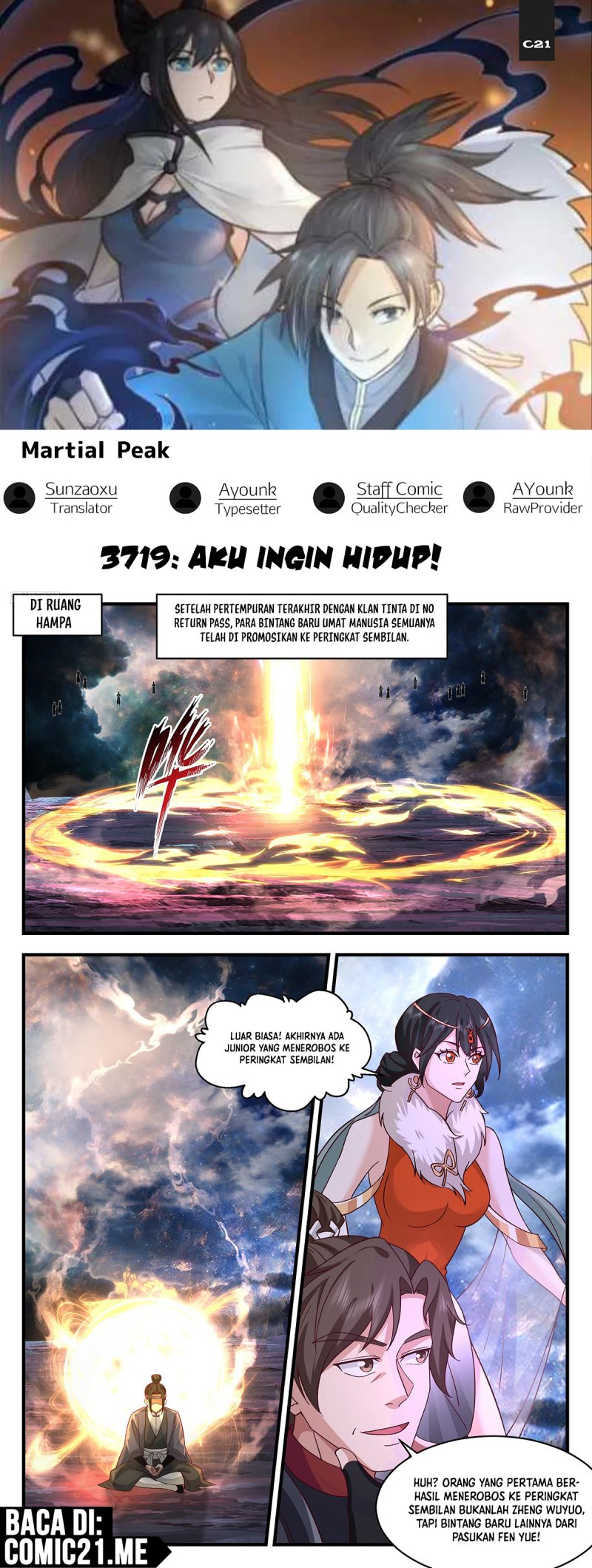 Halaman 1 dari Martial Peak Chapter 3719