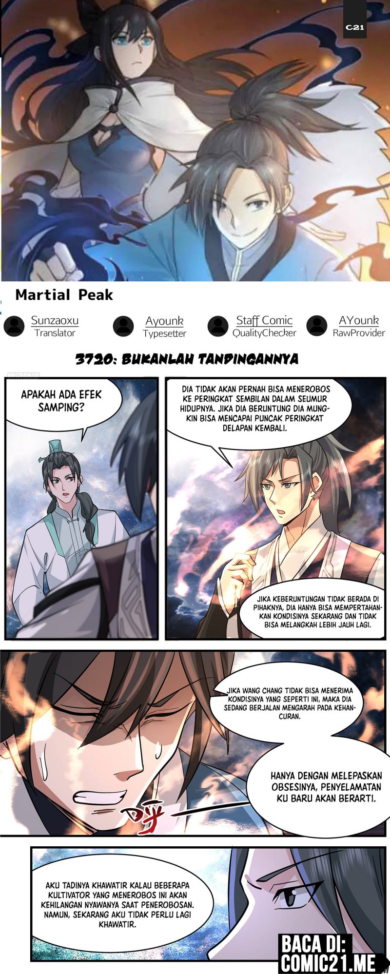 Halaman 1 dari Martial Peak Chapter 3720