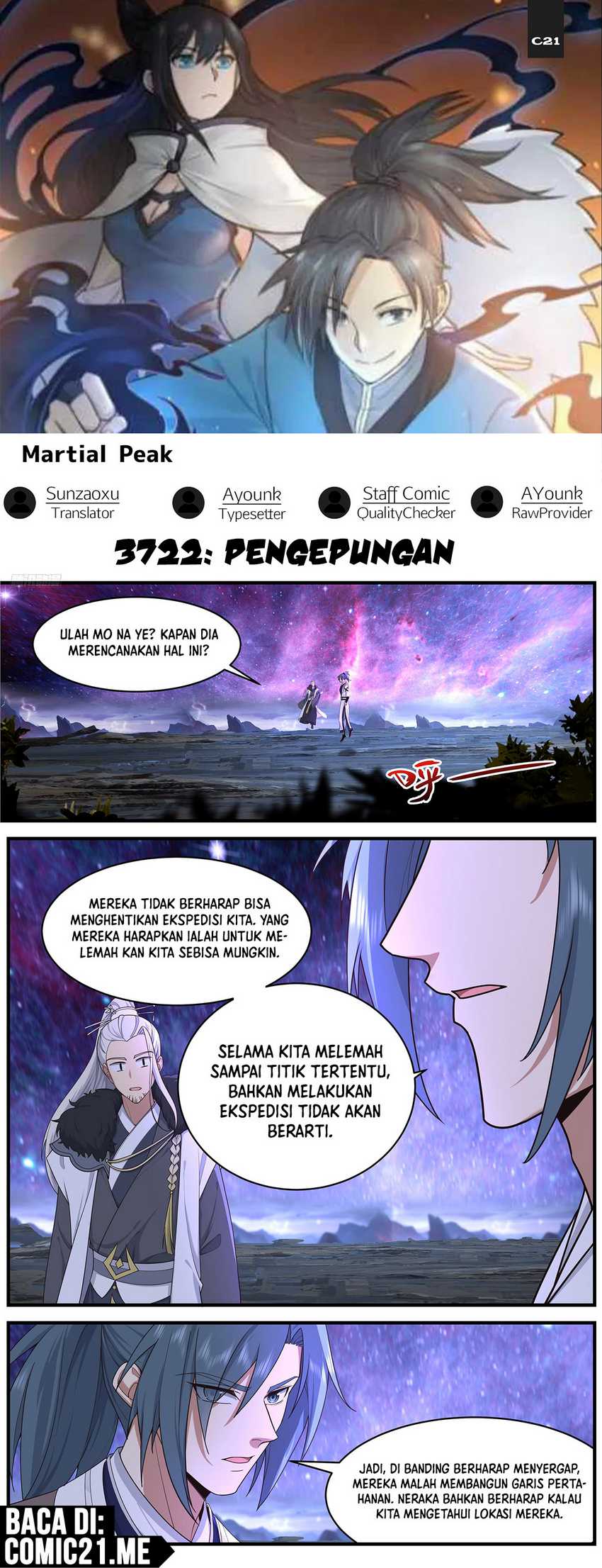 Halaman 1 dari Martial Peak Chapter 3722