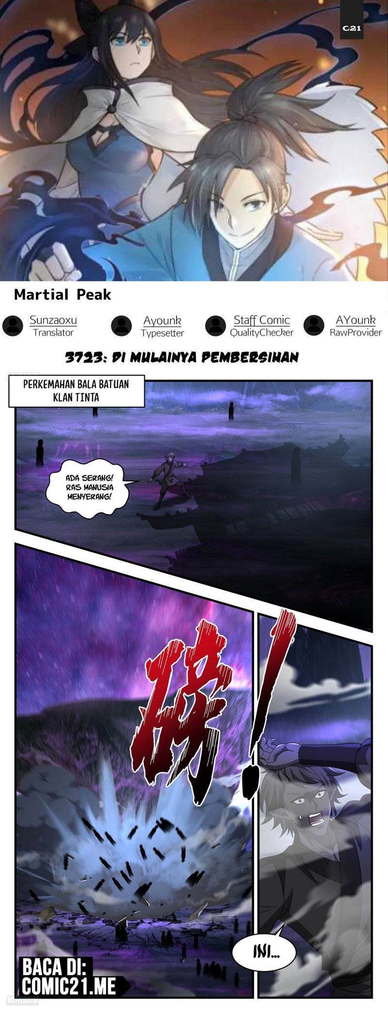 Halaman 1 dari Martial Peak Chapter 3723