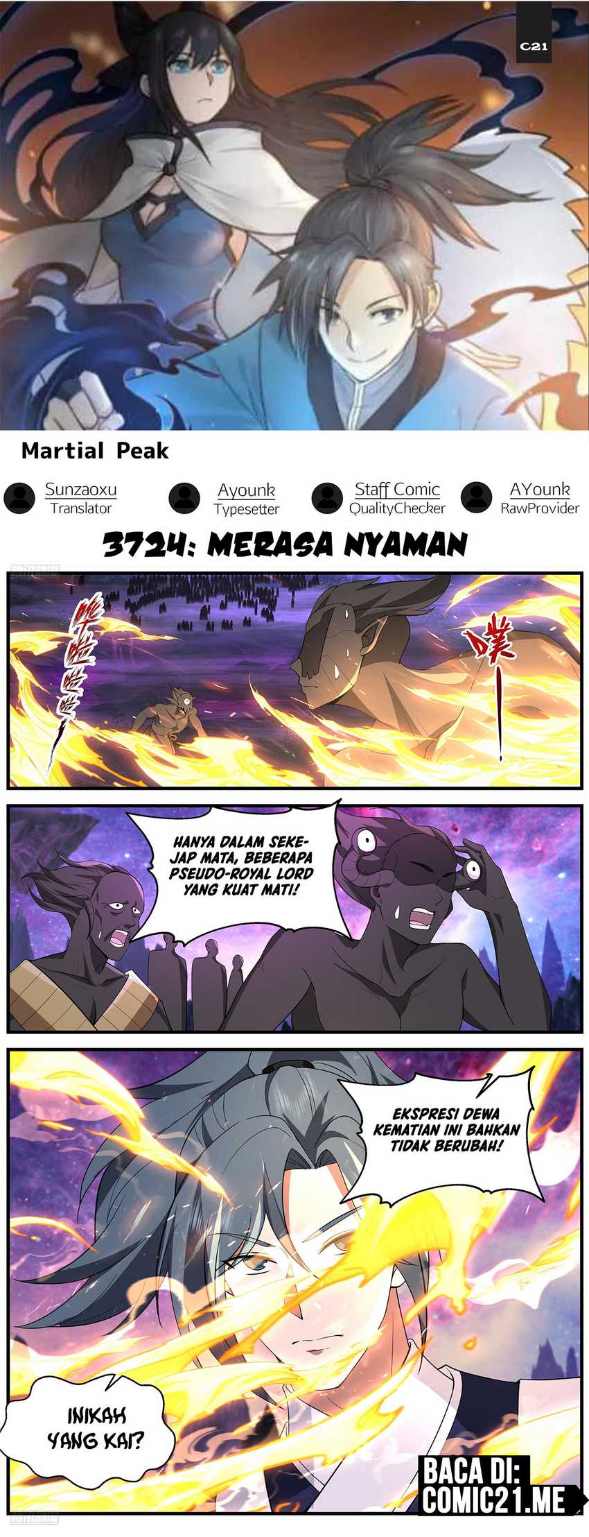 Halaman 1 dari Martial Peak Chapter 3724