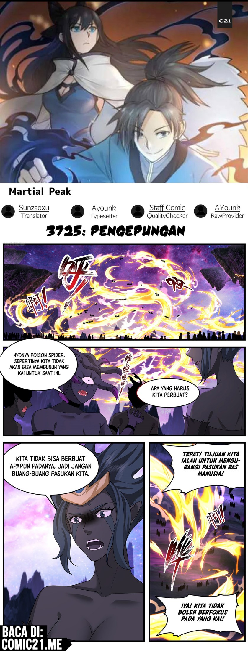 Halaman 1 dari Martial Peak Chapter 3725