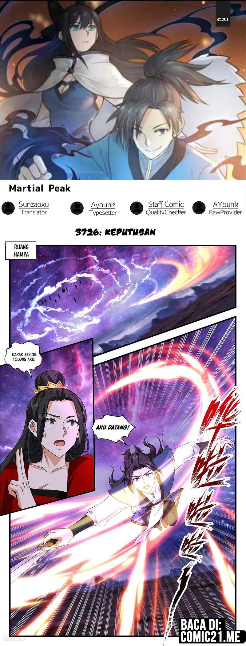 Halaman 1 dari Martial Peak Chapter 3726